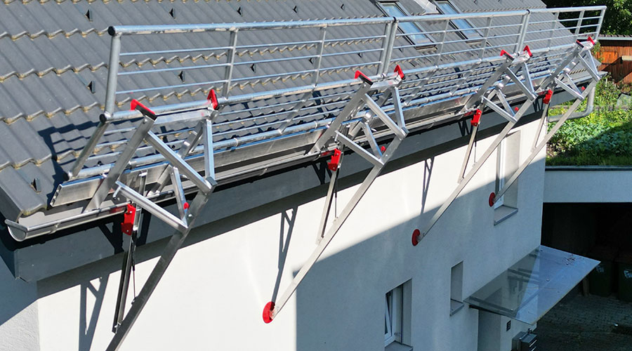 PROFIX Absturzsicherung Dachschutzwand